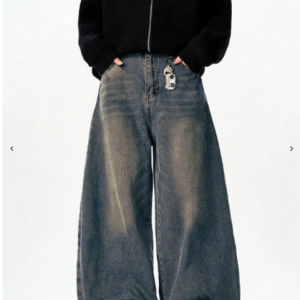 Antique Blue Baggy Japan Fit Jeans
